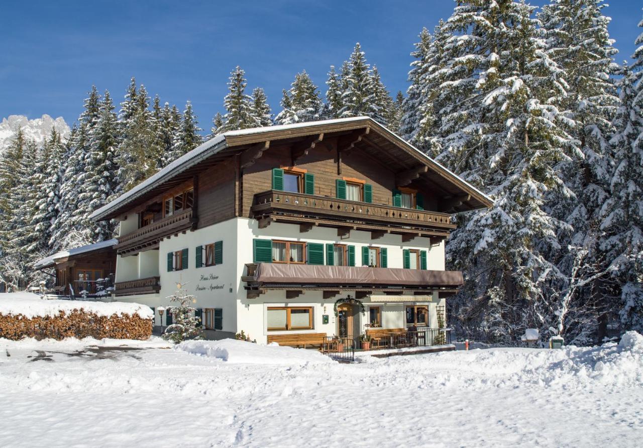 Otto Steiner Appartements Pension Ellmau & Wilder Kaiser Exteriér fotografie